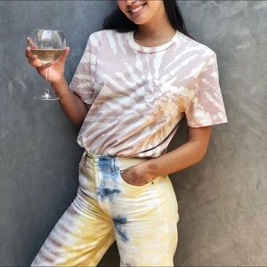 Ética Devon High Waist Crop Wide Leg Jeans